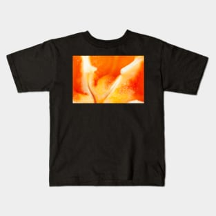 Orange Bell Pepper Macro Kids T-Shirt